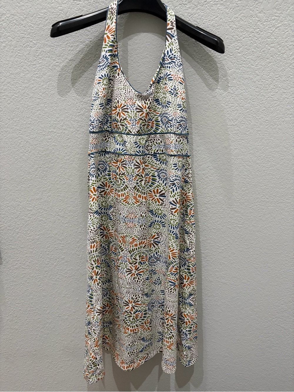 Aventura Kaleidoscope Halter Midi Dress, Sz M